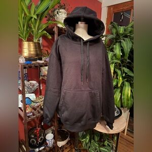 Black Hoodie Sweatshirt